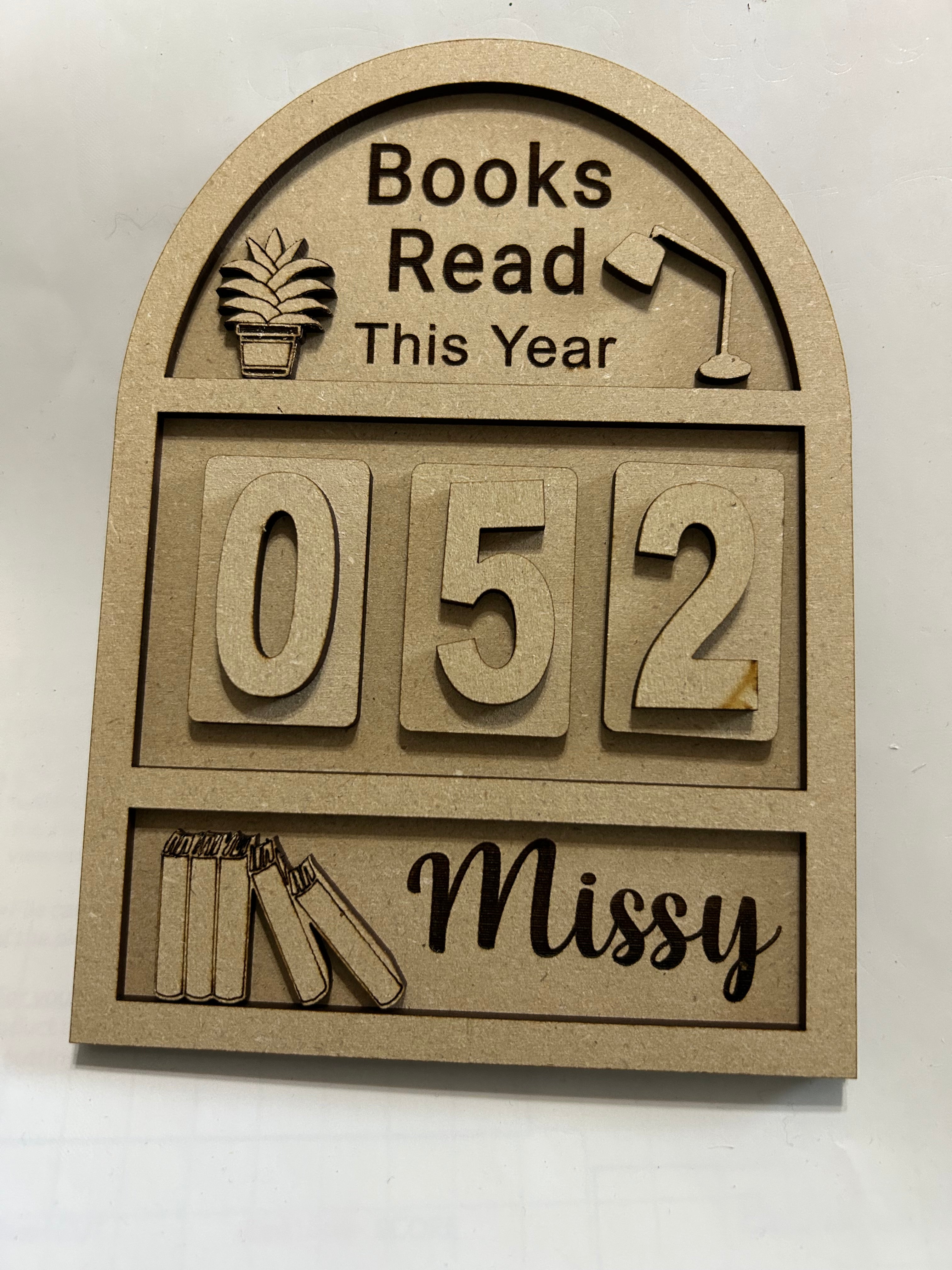 Books Read Tracker