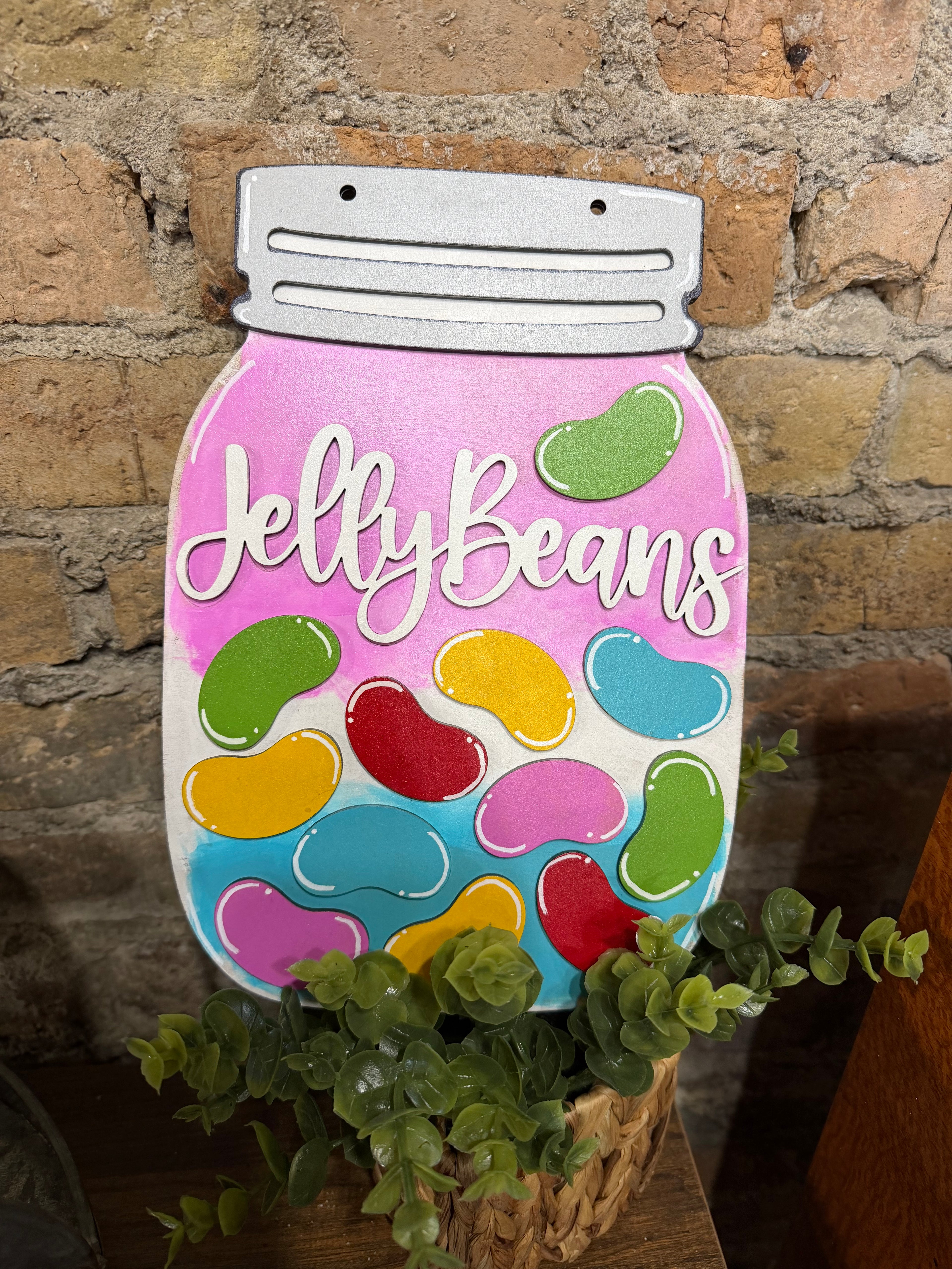 Easter Jelly Bean Mason Jar Kit